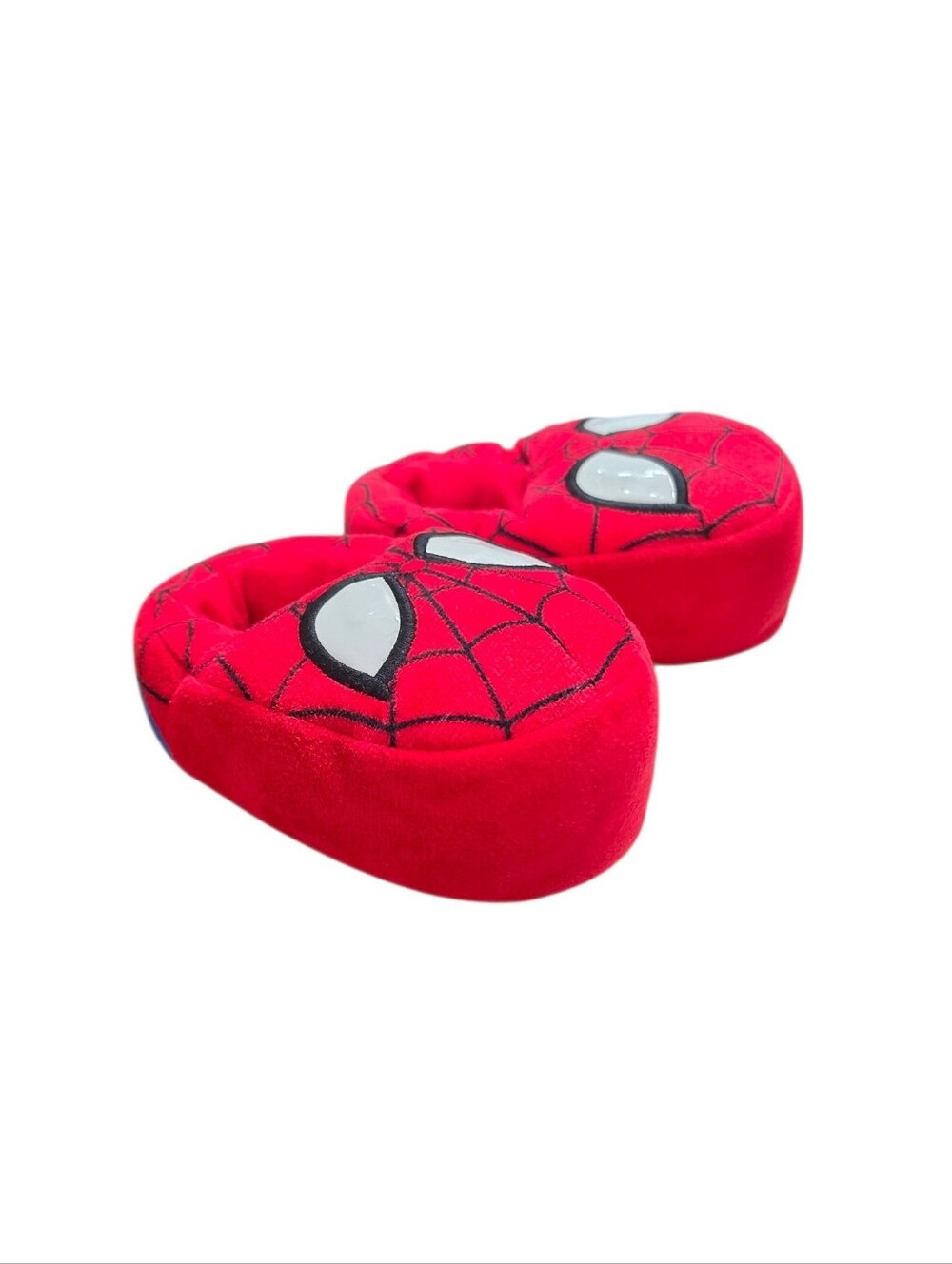 Marvel Licensed Spider-Man Light-Up Soft Plush Aline Childrens Comfy Slippers